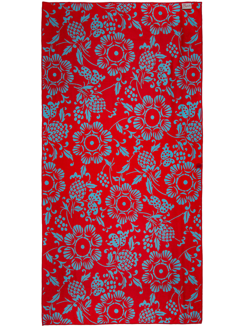 ACC Duke's Pareo Towel Aqua/Red